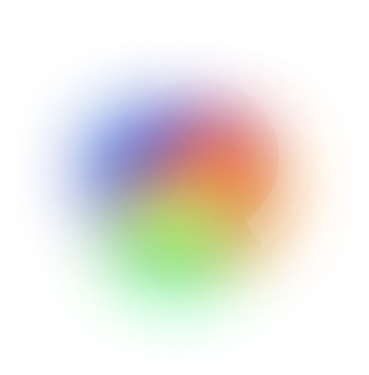 fundo colorido como um spectro de luz